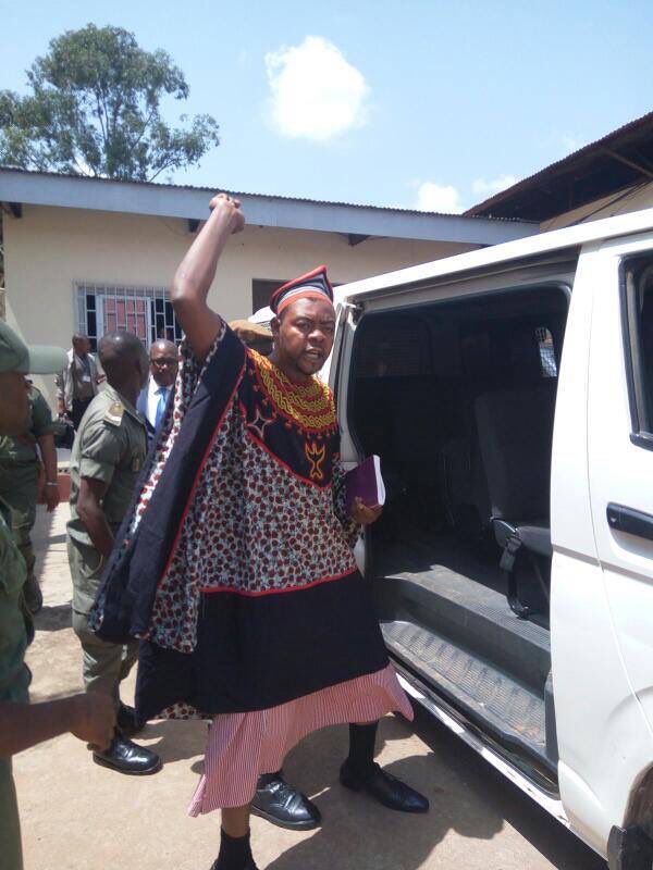 AlbertNchinda's tweet photo. “We are enjoying the sentences. Let them continue like that, if I am given 15 years in prison, I will be very sad. I expect nothing less than 40 years,”
—Mancho Bibixy 
#Cameroon #Cameroun #FreeAllArrested https://t.co/EgjgXAu4wy