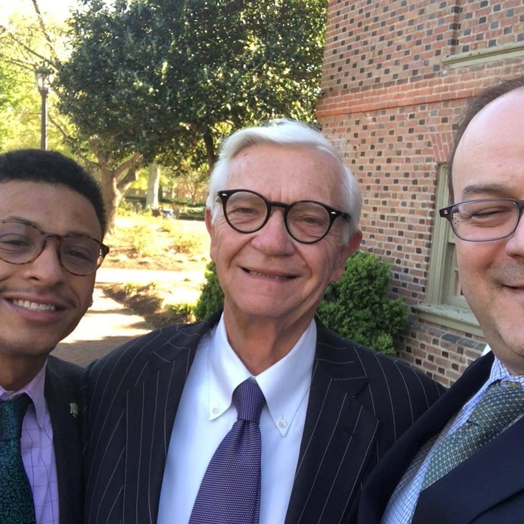 williamandmary's tweet photo. Help us celebrate President Taylor Reveley's decade of leadership by sharing your Taylor selfies with the tag #TaylorTime. Don't have a selfie with W&amp;M's iconic president? The semester's not over yet... https://t.co/QjZ9eYUsc5