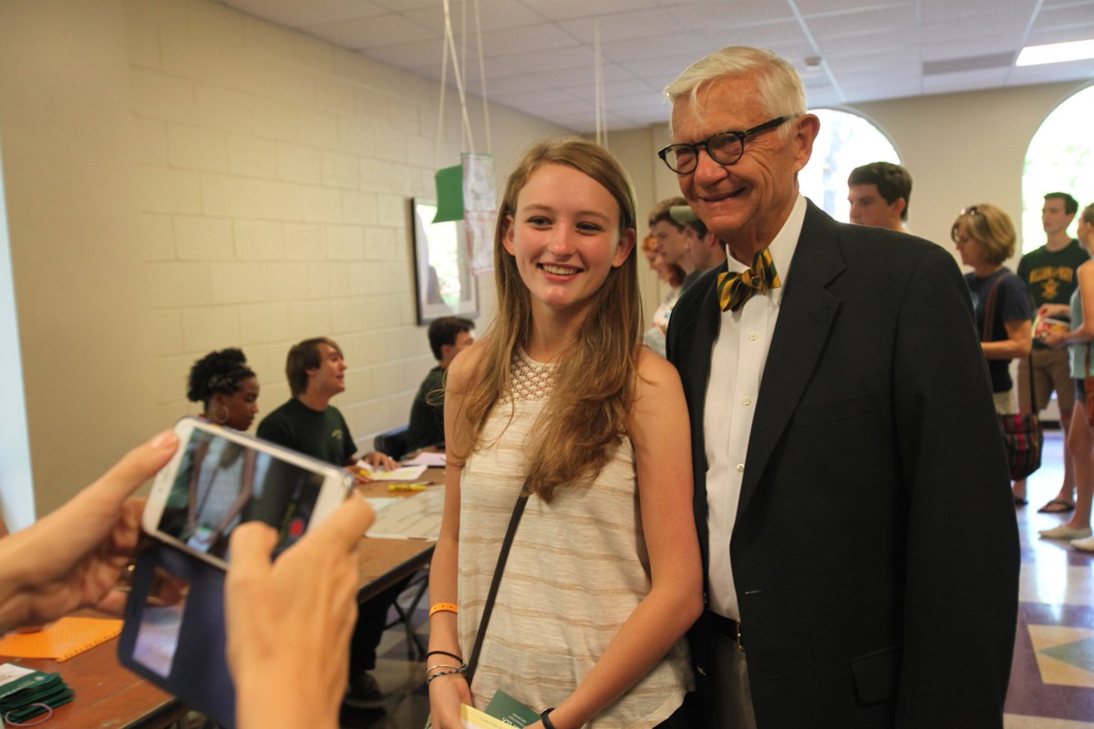 williamandmary's tweet photo. Help us celebrate President Taylor Reveley's decade of leadership by sharing your Taylor selfies with the tag #TaylorTime. Don't have a selfie with W&amp;M's iconic president? The semester's not over yet... https://t.co/QjZ9eYUsc5