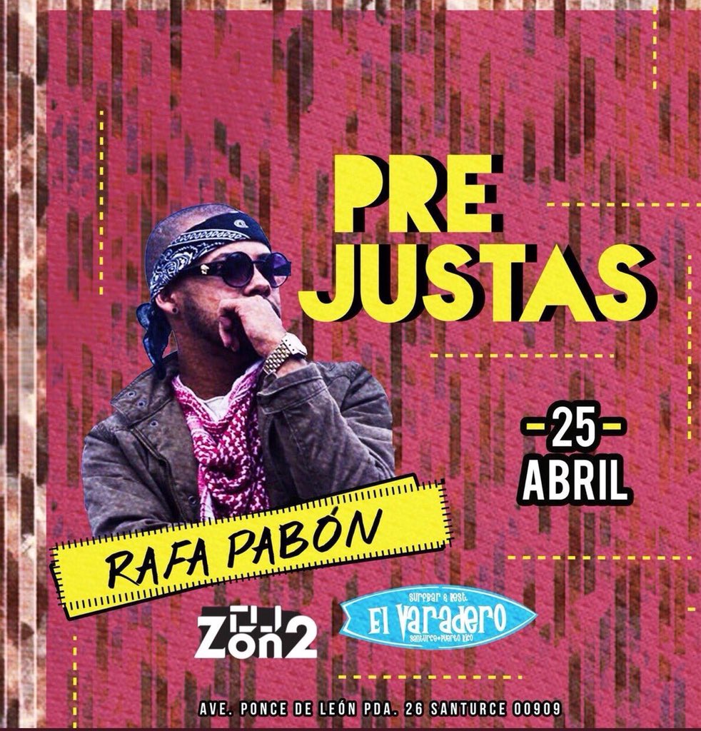 yamilodepr's tweet photo. Combo corrillo, este 25 de abril pre-justas en El Varadero!! @RafaPabonMusic partiendo la tarima, @DjZon2 con el perreo parte rodillas!!! Shots y beer games!!! https://t.co/uELoovlSLm