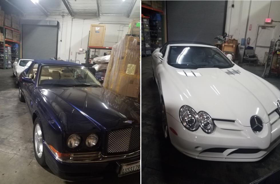 DynamicLA's tweet image. Getting ready to ship these two beauties to France, via air! Contact us for all your car shipping needs, and see how our team can simplify your shipment! #ShippingSimplified