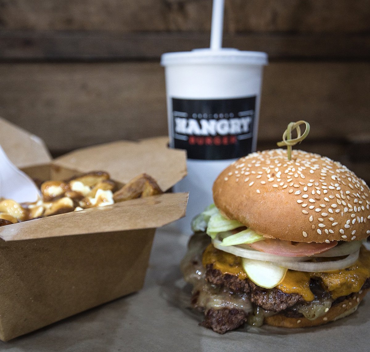 You deserve some quality 'me' time. Treat yourself to our Triple Threat (with a side of poutine, of course!)