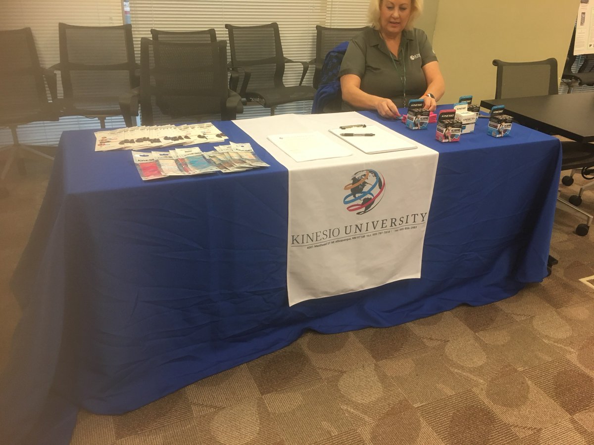 kinesio_uni's tweet photo. We had a blast representing Kinesio University at the US Forest Walk on 4/20/18!! What a great event to be apart of!! #KinesioUniversity #KinesioTape #Education https://t.co/eOrvesNSvj
