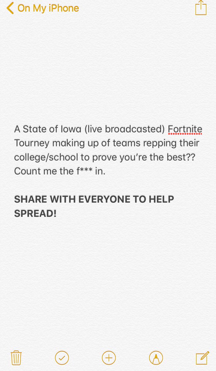 IowaChill's tweet photo. State of Iowa Fortnite Tournament: 

PLEASE SHARE https://t.co/0wiyFMCzSg