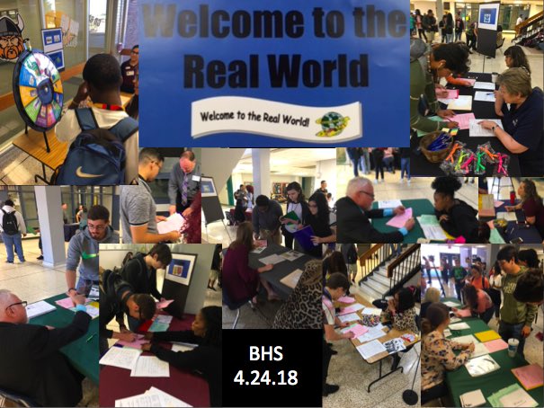 BISD_2ndaryMath's tweet image. Fabulous participation in the 2nd Annual BHS Financial Literacy Fair! #welcometotherealworld #bobv #tamuagrilife @LaneBuban @lkostelnik07 @bisdambassador @BryanISD
