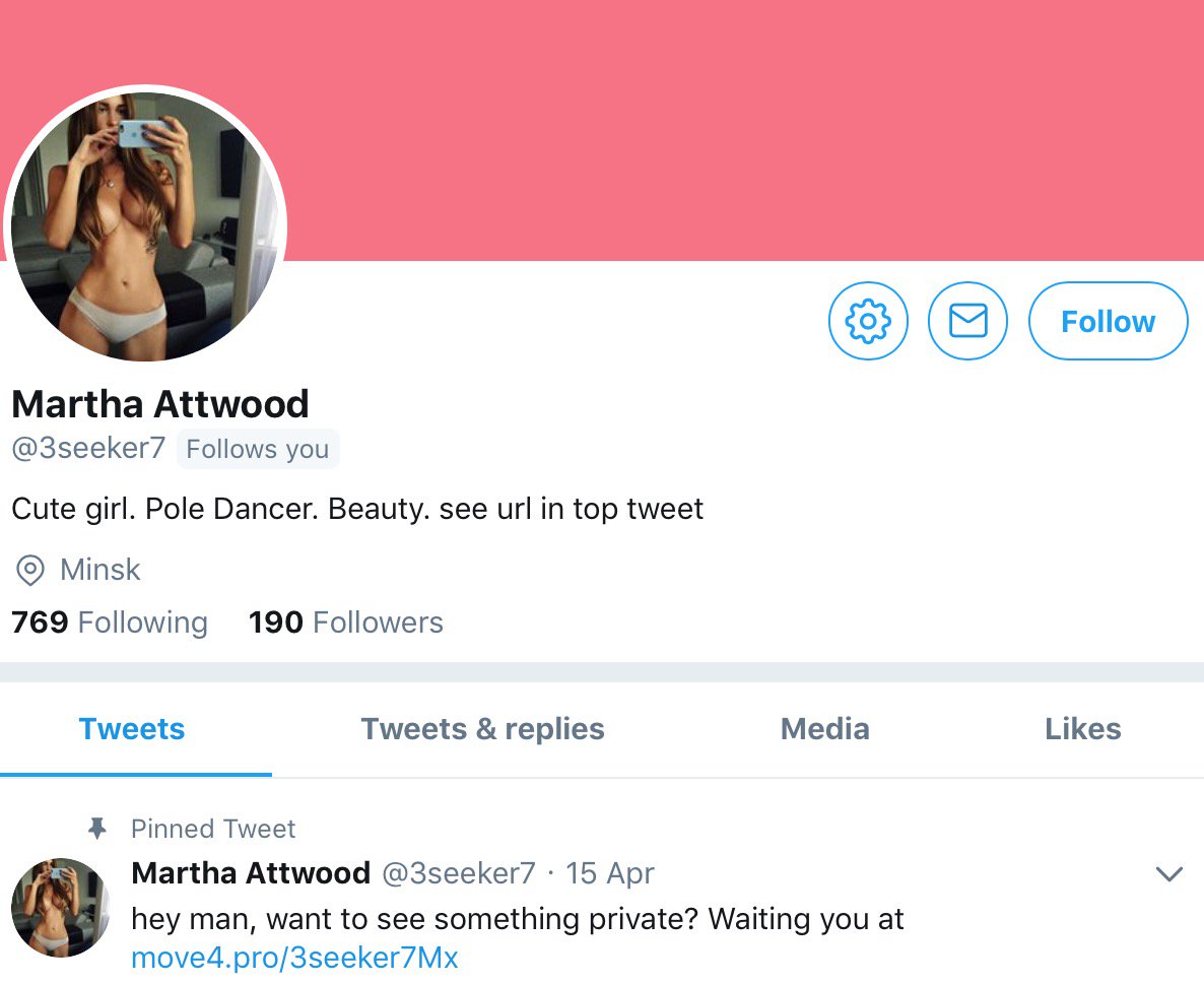 babascurling's tweet photo. Really heartening to see the interest in @babascurling on our first week on Twitter. Today, we have a new follower, Martha from Minsk, who wants to swap her pole dancing for a curling brush 😂 😂 #newfollower #sovietbot #curling #dontclickonthelink #babascyberattack https://t.co/gSKFFExseE