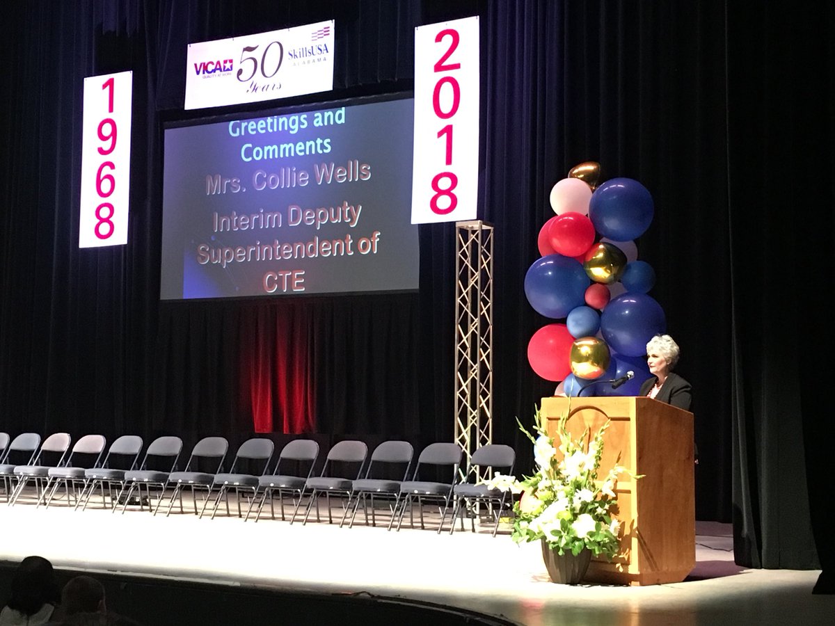 Josh Laney (@laneyworks) on Twitter photo @Collie40349498 brings greetings to the second general session of the <a href="/SkillsUSA_AL/">SkillsUSA Alabama</a> conference. @Collie40349498 brings greetings to the second general session of the <a href="/SkillsUSA_AL/">SkillsUSA Alabama</a> conference.