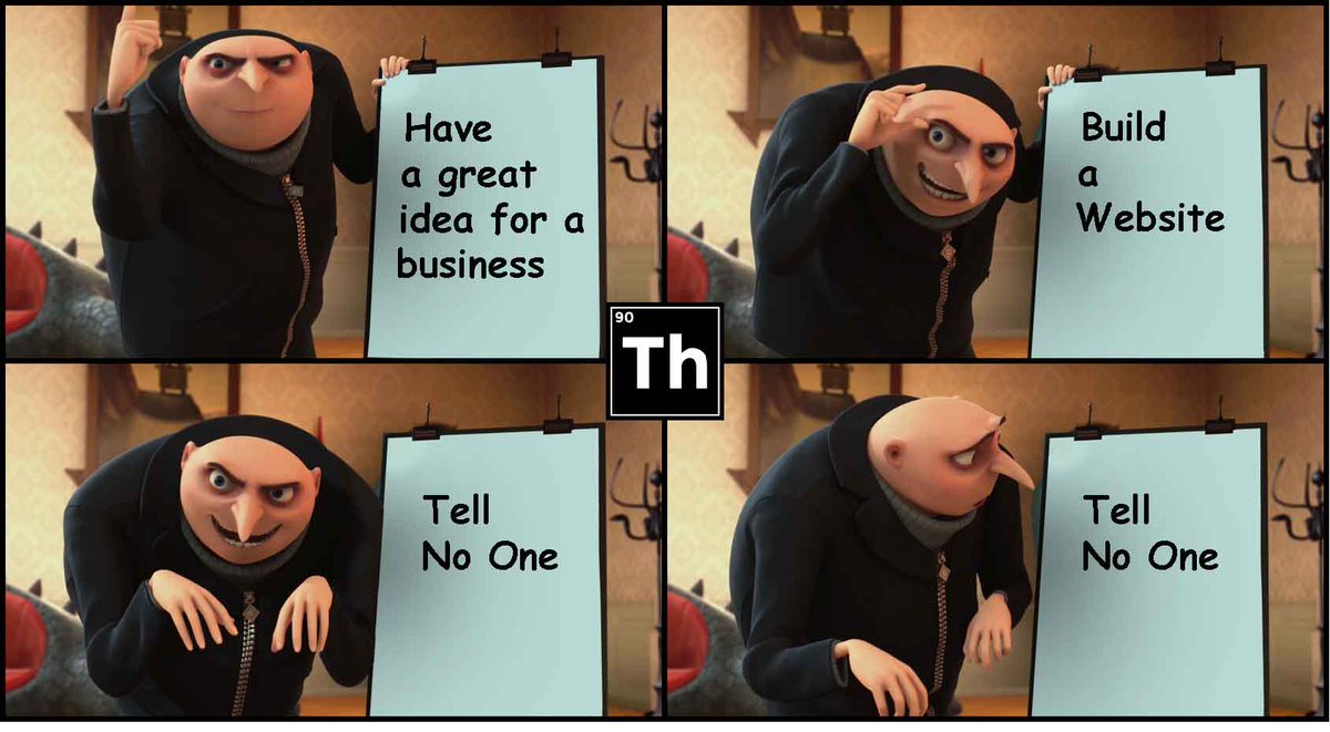 thoriumdesign's tweet photo. When people have a great website but don't want to market😂 https://t.co/bk2uCidWLC