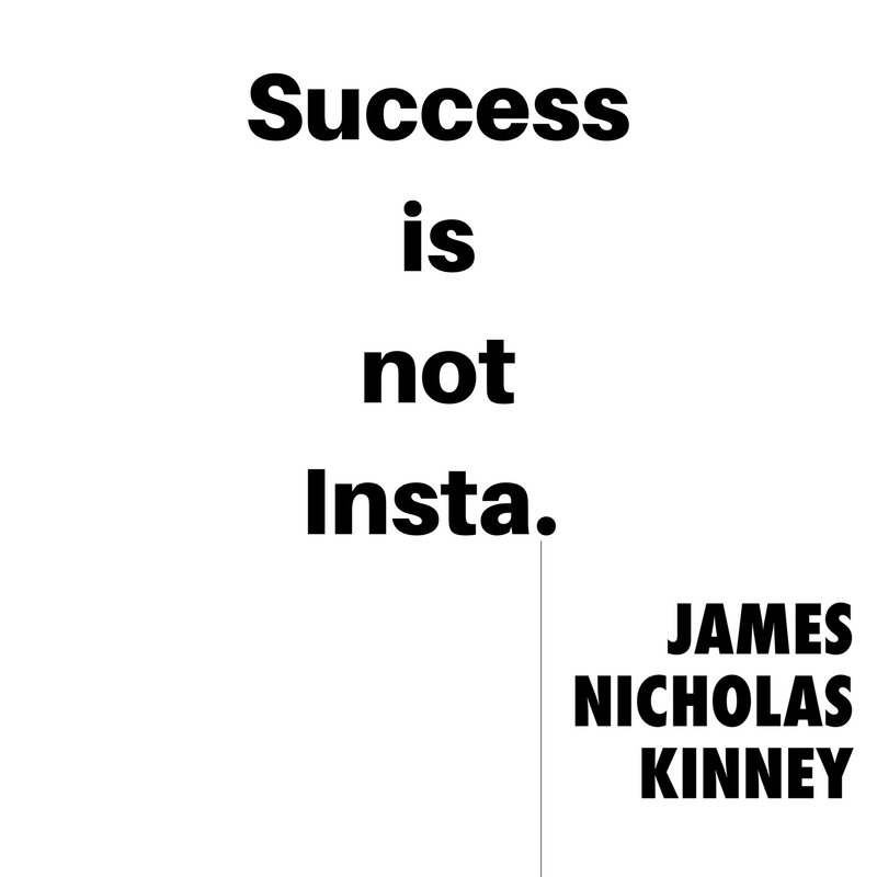 Jamesnkinney's tweet photo. Success is not Insta. 

#success #balance #wellbeing #finances #debt #family #familymanagement #invest #investing #fitness #moms #dads #wellness #motivation #inspiration #leadership #entrepreneur #jamesnicholaskinney https://t.co/LNcRKNSXsS