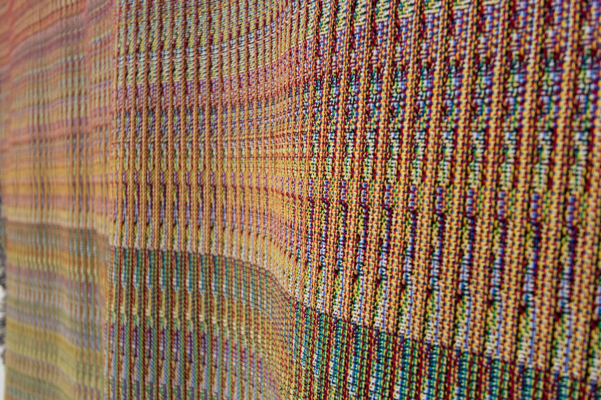 SoylentFuschia's tweet image. Current unaffordable fixation - glitch textiles. Wrap me in errors #glitchart