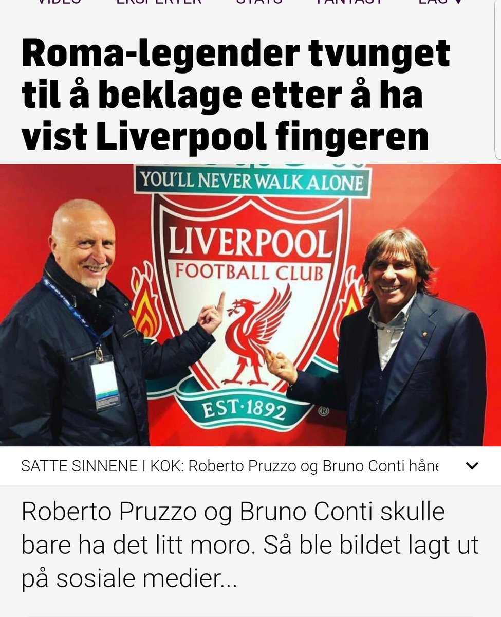 Glem fingeren, at dette faktisk ikke er Antonio Conte er mye sykere..