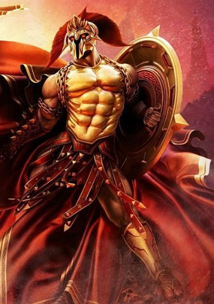 classicAres's tweet photo. Had @classichep1234 make me some armor and had @ClassicApollo draw a picture of me in it #totalbadass #truegodofwar #tryme https://t.co/ohJyh7Mh53