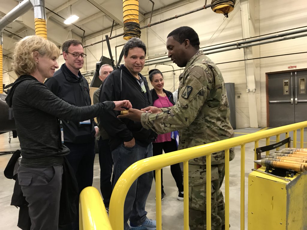 Pstick1847's tweet photo. Thanks to the @USArmy and @usairforce for hosting day 2 of #MJCOC89.  Great day engaging Soldiers and Airmen at Fort Eustis. #KnowYourMil #MeetYourArmy https://t.co/gcYGYJqMd7