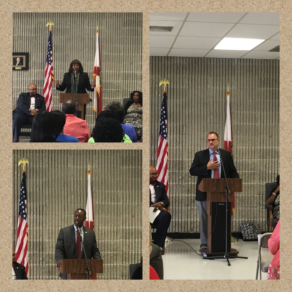 Remarks of welcome and support from Keith Oswald, Howard Hepburn, and Marcia Andrews <a href="/561Sdpbc/">Keith Oswald</a> <a href="/HowardHepburn/">Howard Hepburn</a> <a href="/GladesRegion/">The Glades Region</a> @SuptFennoy <a href="/pbcsd/">The School District of Palm Beach County</a>
