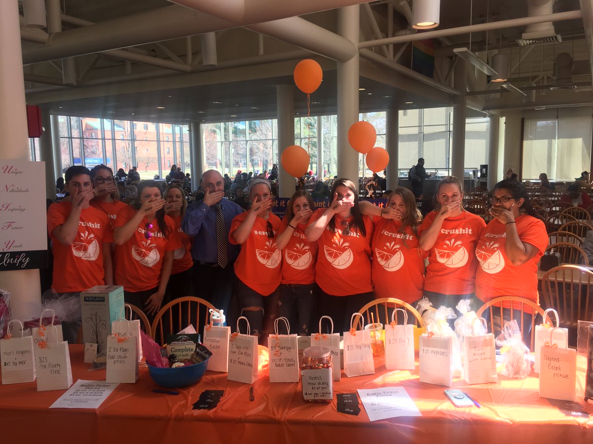 unifyagainst's tweet photo. WE CRUSHED BULLYING today at @WestfieldState ! Thank you @suzbon  and your class for supporting the kids of Unify!💕💜 When we stand together, we stand as one! Thank you for being part of our Unify family 💕💜💕 #unify #unifyagainstbullying #unifyasone #unifyfashionshow #crushit https://t.co/n59B3BznIE