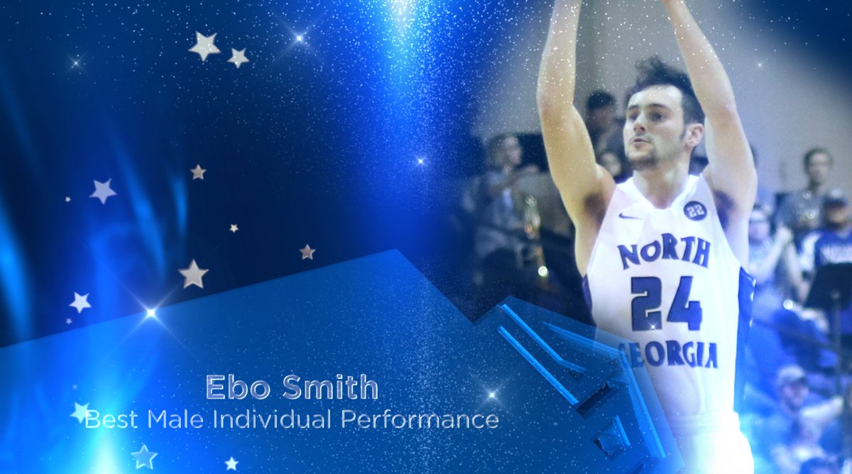 The Award for Best Male Individual Performance goes to EBO SMITH! #GNA18