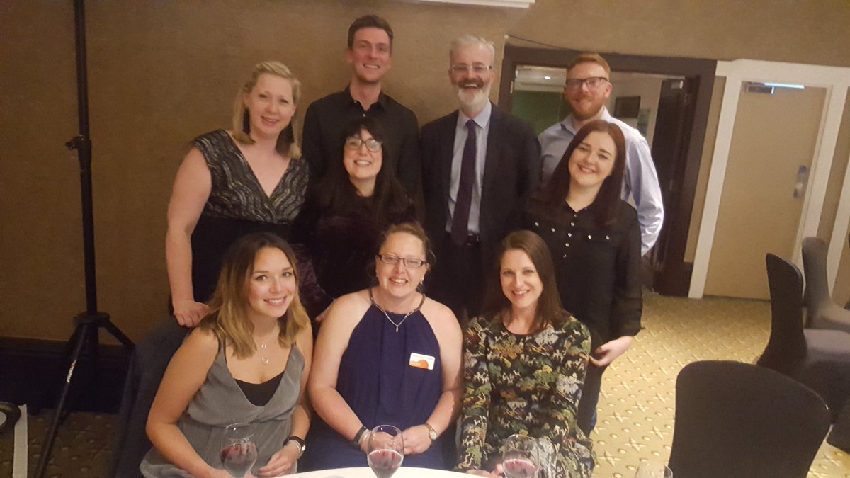 I feel very lucky to be part of such a fantastic team - the @nhsflufighter team @nhsemployers led by @NHSE_Danny. We have had an amazing day at the #fluconf18 and a great evening at the #flufighterawards. Happy #ImmunisationWeek to everyone 😁