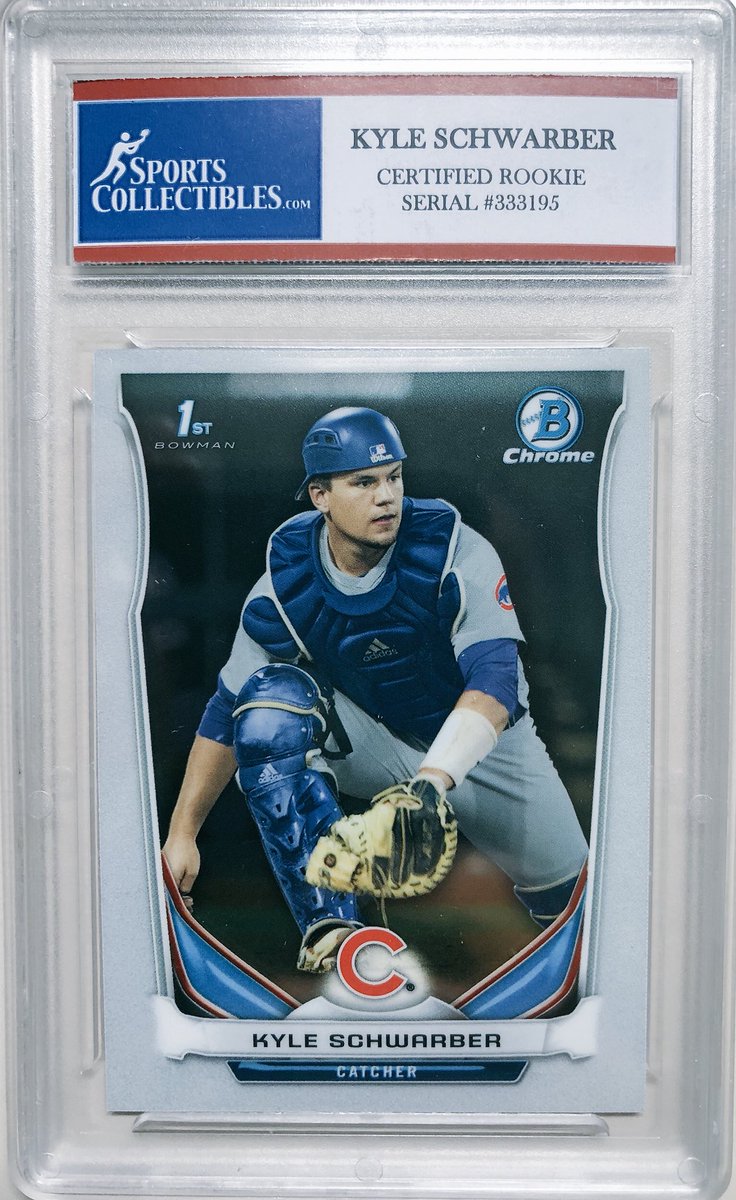 SpCollectibles's tweet photo. RETWEET &amp; Click to Enter #Cubs Kyle Schwarber Bowman 1st Card #Giveaway!

🐻 https://t.co/YAXTymufCv
⚾️ Winner Picked 4/26 https://t.co/Ey12cdVkwp