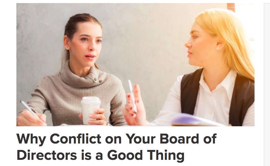 HeroesDo's tweet photo. Did you know that conflict on your #nonprofit #board can be a good thing? Conflict can be detrimental to a group’s success, but actually we need conflict, and we need it badly. Thanks #nonprofithub for sharing! #nptalk #NGO #charity https://t.co/eLL9E1RDZb https://t.co/YUQRmIzxEk