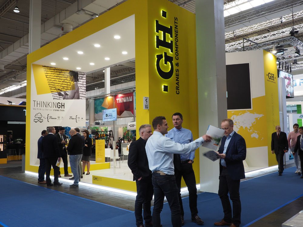 ghcranes's tweet image. "Second day in #CeMAT18 and happy to meet
you!"