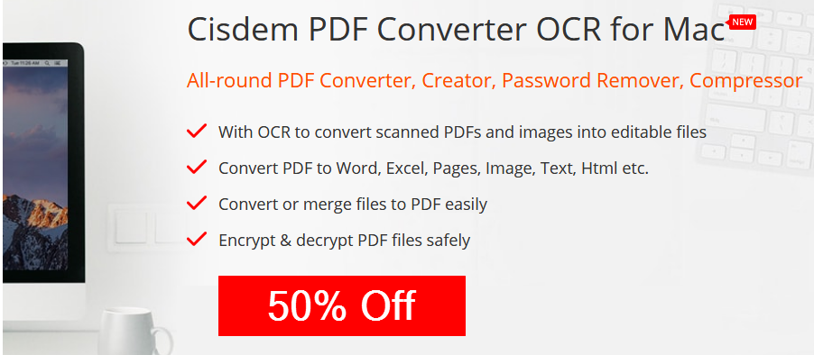 drecoverycoupon's tweet photo. 50% Off - Cisdem PDFConverterOCR for Mac Discount Coupon Code
https://t.co/8ZEY3Q12VT

#PDFConverter #MacPDF #PDF #PDFCreator #PDFCompressor #PDFPasswordRemover #EncryptPDF #DecryptPDF #Cisdem #Deals #Discount #Coupons https://t.co/ciQTTP9sas