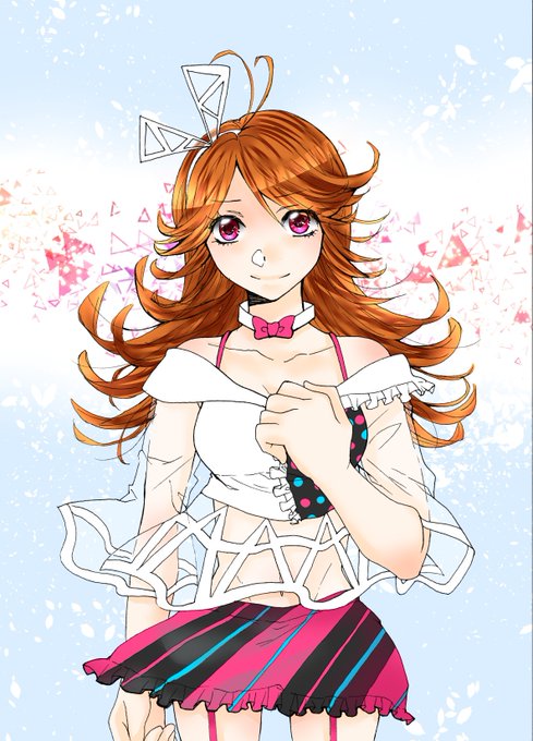 くすけ(39)さんがTwitterに投稿した臼田スミレ(ゾンビランドサガ)のイラスト。