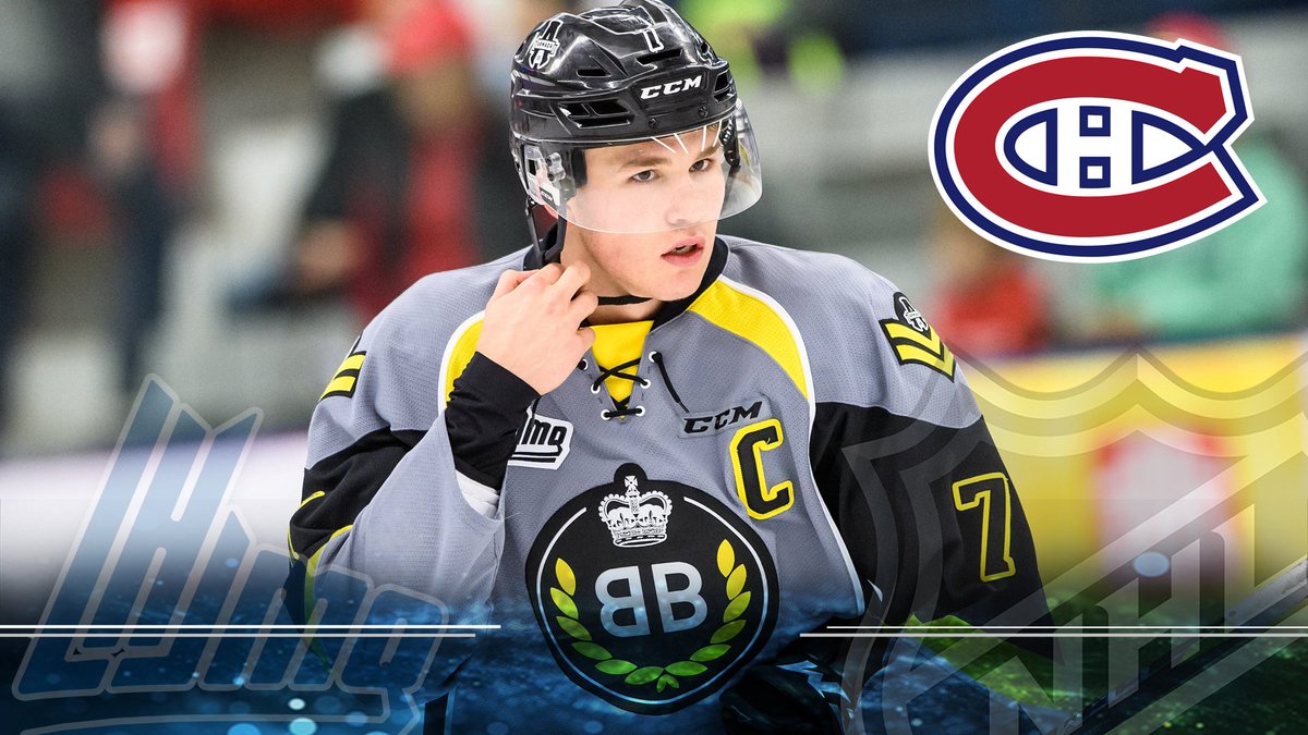 Félicitations au capitaine de l'<a href="/ArmadaBLB/">ArmadaBLB</a>, Alexandre Alain, qui a signé un contrat avec les <a href="/CanadiensMTL/">x - Canadiens Montréal</a>! #FierteLHJMQ