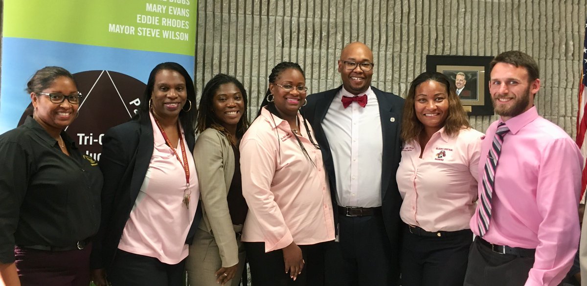 The Glades Central High School administrative team welcomes Dr. Fennoy! <a href="/pbcsd/">The School District of Palm Beach County</a> <a href="/GladesRegion/">The Glades Region</a>  @SuptFennoy