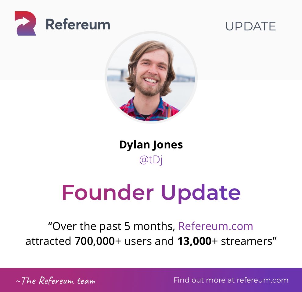 Refereum tweet media