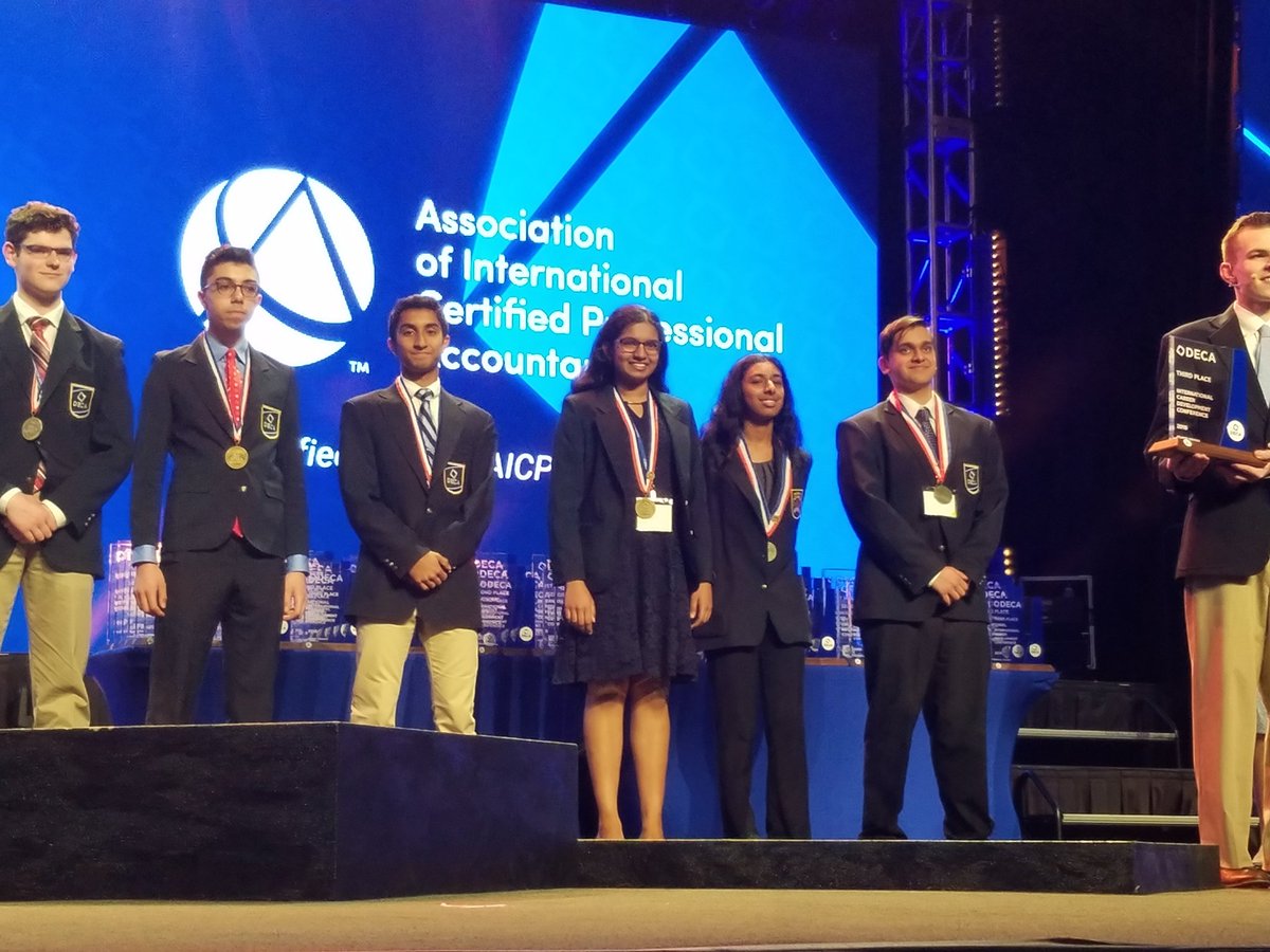 Congrats <a href="/NeehaKothapalli/">Neeha Kothapalli</a> !!! Top 10 in Accounting! Outstanding job! #ksdeca #bvwexcellence #DECAICDC2018