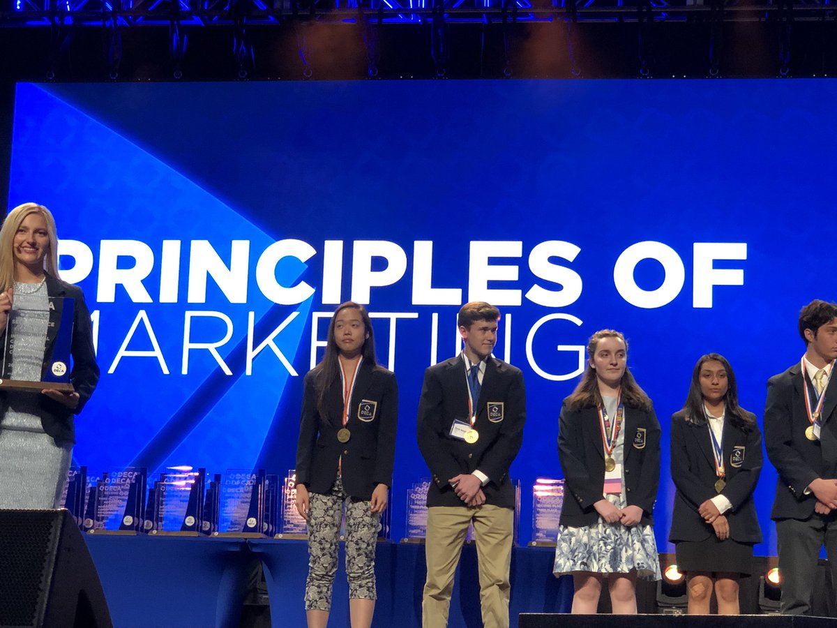 Congrats Kevin Wenzel for placing top 10 in Principles of Marketing!!! #gbndeca #decaicdc #LIMITLESS