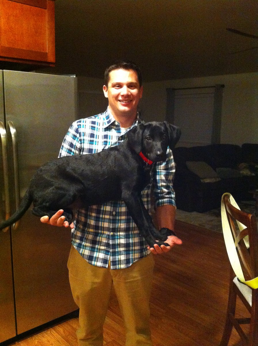 brepshepherd's tweet photo. @matt_helder Kona asked me to post this for you bc she doesn’t have a Twitter account :) 
Happy Birthday to one of my two favorite humans! You may have beat me to your 30s, but it’ll only last until June. You make my tail wag 🐶 https://t.co/Jh13TXRmzm