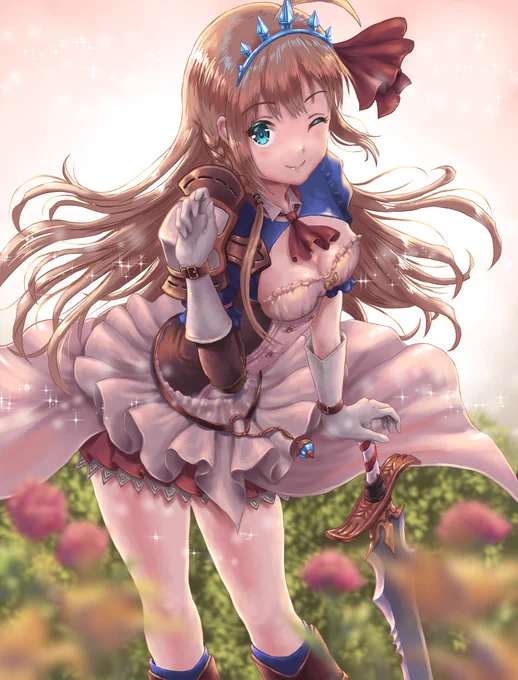 プリンセスコネクト!Re:Diveのペコリーヌを描きました。

#プリコネR 
