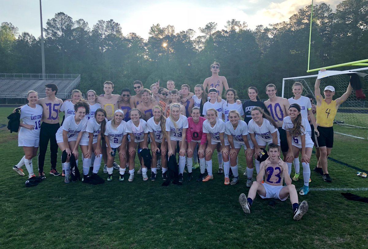 Congratulations to our EC Girls Soccer Team for their 1st Round State Playoff win over Colquitt Co.  Special shout out to our student section (aka: boys team) for bringing the the school spirit!! #AdvancingOn #spECtacular