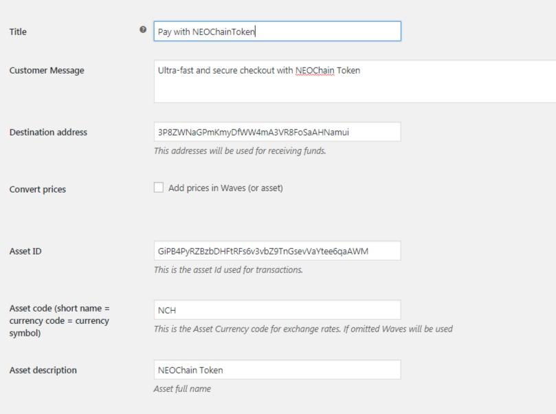 Last face of the NCH giveaway
Send 0.005waves to receive 5000 NCH currently worth $16.6

3PKosoRChnHmScsbWMBoiDhCpiuhJMXGdYA
Marketcap to rise to 1M USD in mean time Due to our partnship with top ecommerce site in Europe to use NCH as alternative mode of payment.
Full update Soon