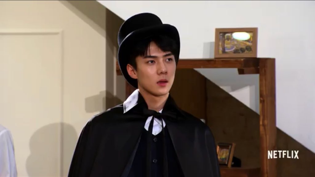 Image result for sehun tuxedo mask