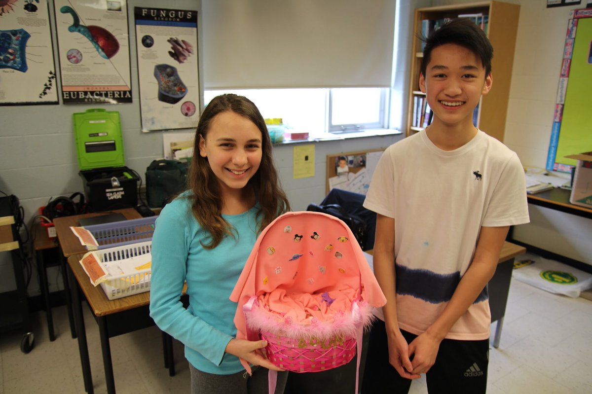 MrBonavota_HST's tweet photo. A great week participating in the egg project. Grade 8s learning about the cost and responsibilities of raising a child (egg) #FamilyLife #EggProblems https://t.co/dG0QHymbvZ