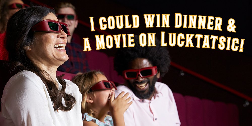 AlysRosser's tweet image. I could win dinner &amp;amp; a movie on Lucktastic lucktastic.com/twShareFunnel