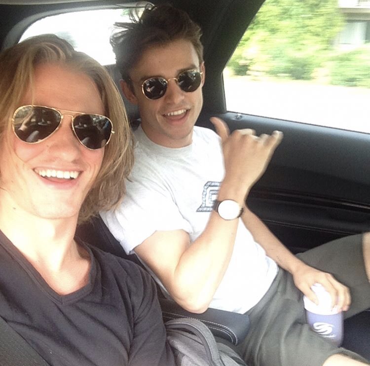 Elena_Dil's tweet photo. I leave my phone in the car for TWO MINUTES and there is a zillion selfies on it from these two dorks 🙄🙄🙄 @Harry_Hook_ @Gil_Gaston_ https://t.co/yKaTbRxQPP
