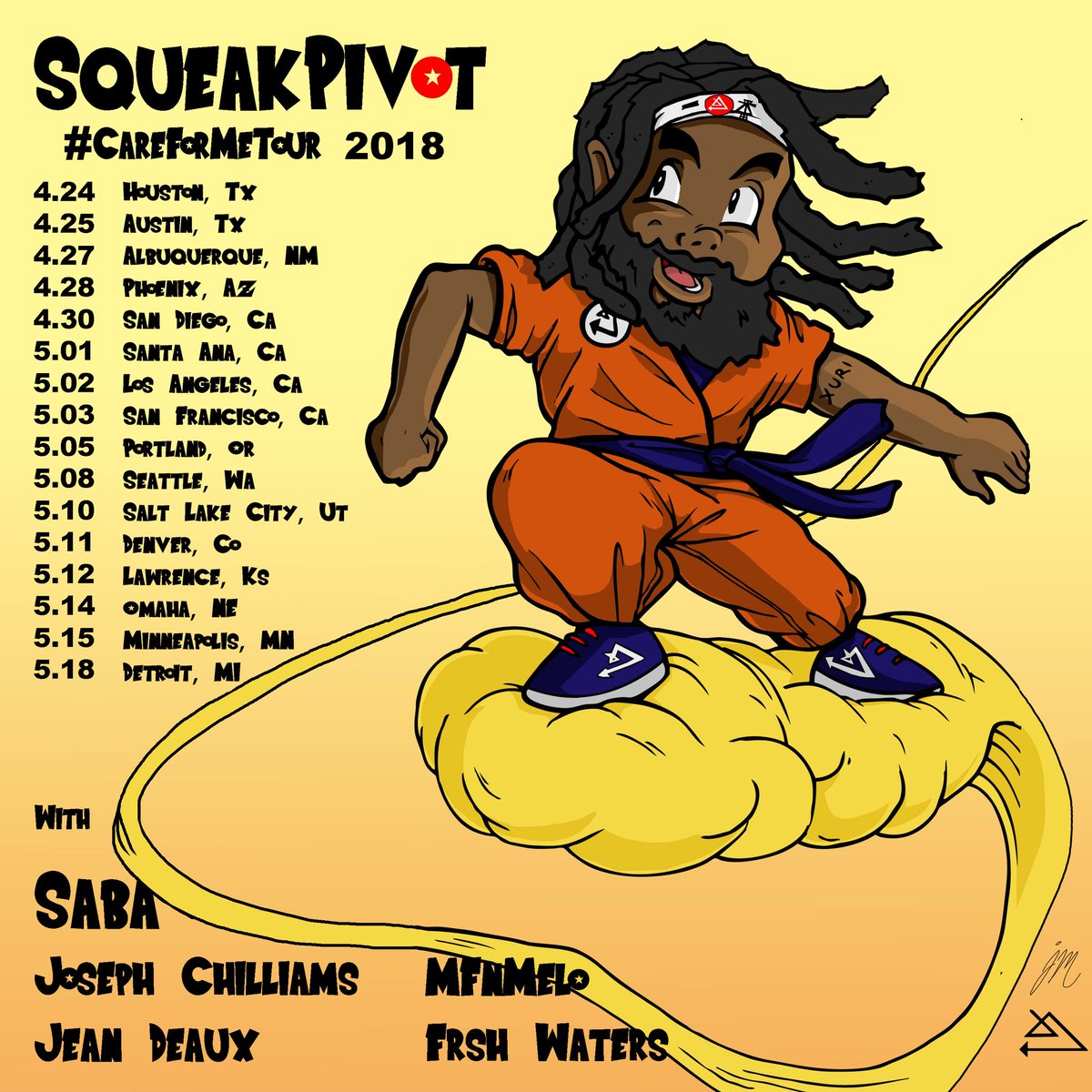 in yo bity wit my family #CAREFORMETOUR #PIVOT #FOREVERJOHNWALT

flyer • <a href="/lookatart/">Jake Merten</a>