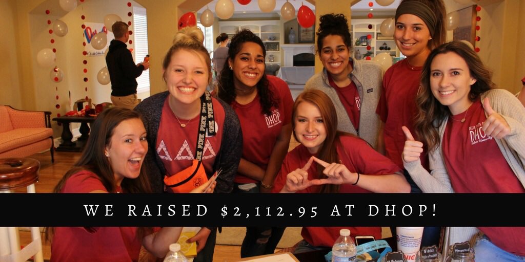 lambdaDDD's tweet photo. Thank you to everyone who came out to support DHOP last Thursday! Lambda Tri Delta raised a grad total of $2,112.95 for St. Jude Research Hospital. 

We couldn’t have done it without all of you and the amazing community of Baker University! ❤️ https://t.co/MSnJeqcJC8