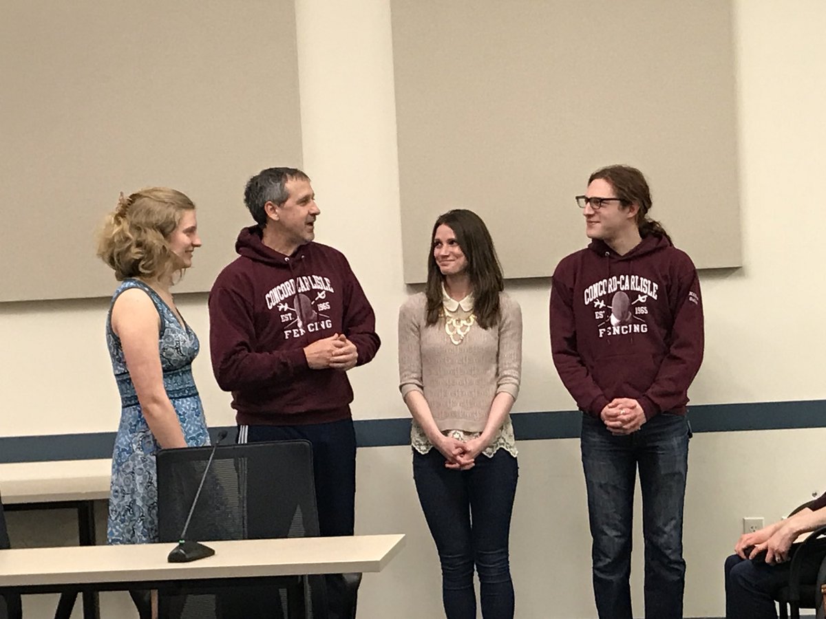 Our CCHS state fencing champions are honored at tonight’s School Committee meeting!