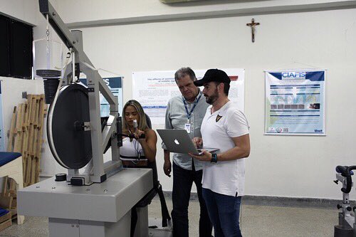 pablojmarcos's tweet photo. En el Laboratorio de Biociencias de la Motricidad Humana (LABIMH) Valorando atletas del proyecto UNIT Fisioculturismo. El #labimh de #UNIT 🇧🇷 y el #Gisaffcom de @UCAM @UCAM_CAFD 🇪🇸colaborando en la Valoración y Prescripción de programas de Fitness #posdoc #NewProjectTogether https://t.co/rq16SPv9xk
