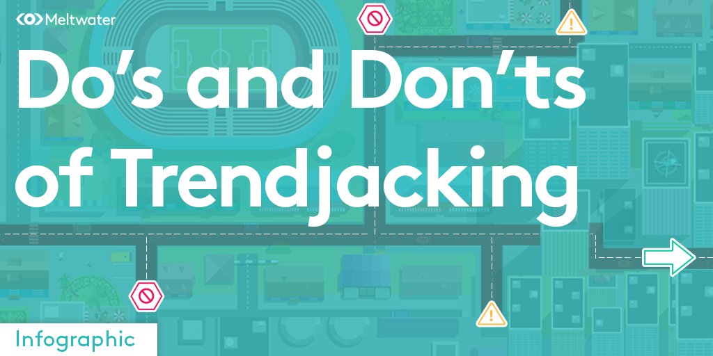 Meltwater's tweet photo. Should I #trendjack on #SocialMedia? These tips and tricks can equal a #brand https://t.co/lZzOGFp03J #OutsideInsight #PR #Marketing https://t.co/6pyHpyVuwA