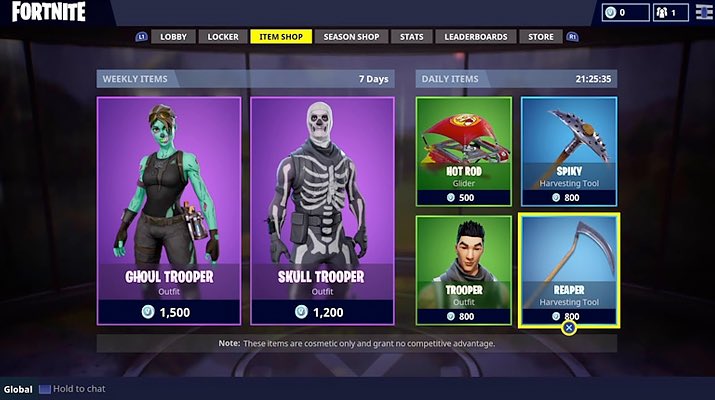 19 replies 9 retweets 182 likes - fortnite item shop today april 9