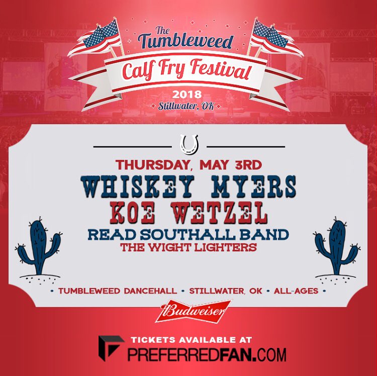 We’re coming to Stillwater, Oklahoma next Thursday to fuck stuff up with our friends.