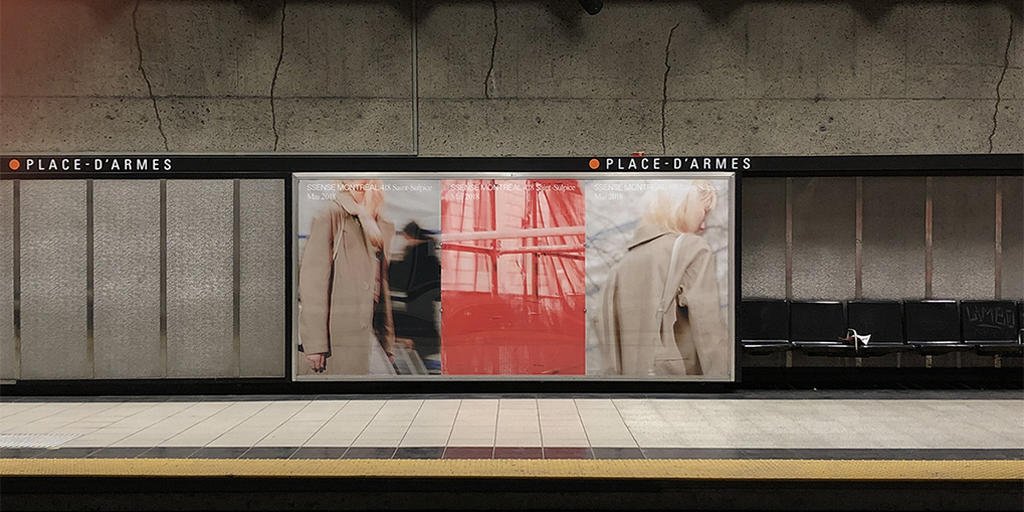 SSENSE's tweet photo. Spotted at 45.506170°N, 73.560689°W. Catch a glimpse? Share and tag #SSENSEMontreal https://t.co/9WMwXeT9XQ