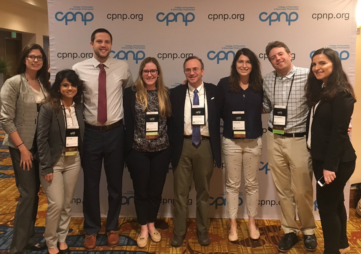 UConnPharmacy's tweet photo. Team UConn School of Pharmacy at the College of Psychiatric &amp; Neurologic Pharmacists/ @psychpharm's Annual Meeting in Indianapolis. #CPNP2018 #pharmacy https://t.co/bmXpLRbf7S