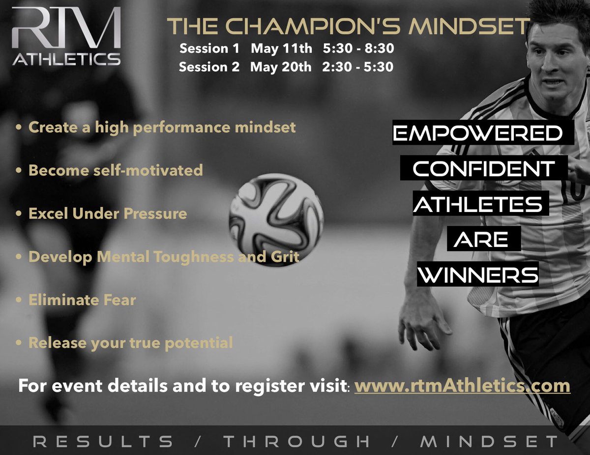 RTMathletics's tweet photo. Our Flagship Curriculum gives you a competitive edge. Just ask our professional and collegiate athletes. #NFL #NFLDraft2018 #NFLDraft #MLS #ProSoccer #elite #mindset #scientificallyValidated https://t.co/Q7A75zk370