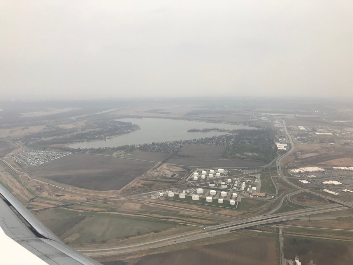 Lake Heart in Omaha! I actually have no idea what lake this is, but it looks like a heart... Can't wait to hit some stores in the morning! #springstoretour2018